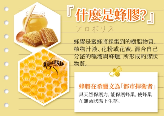 蜂膠功效喉嚨