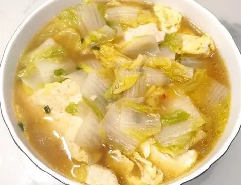 娃娃菜豆腐食譜