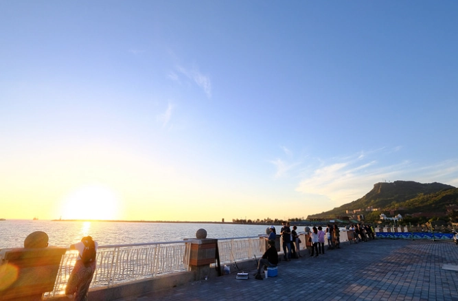 西子灣夕陽時間