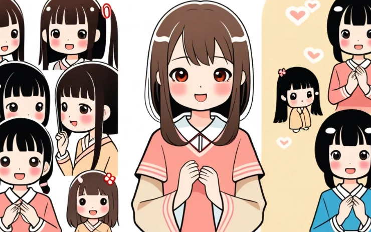 雙子女暗戀表現